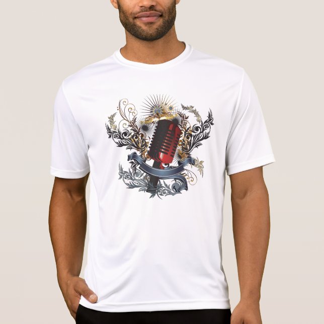 mic-designer tee shirt (Framsida)