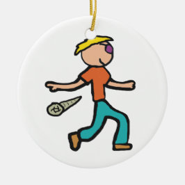 Mic Drop Julgransprydnad Keramik