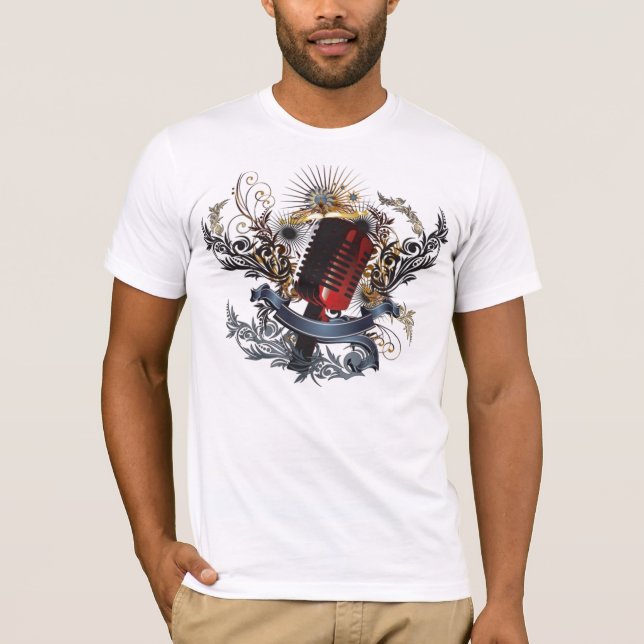 Mic-härlighet Tee Shirt (Framsida)