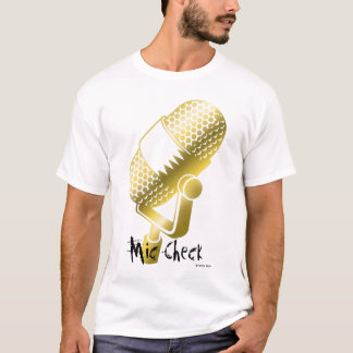 Mic-kontroll/Statick bära Tee Shirt