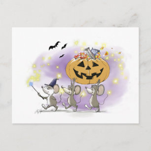 Mic, Mac & Moes Happy halloween Helg Vykort