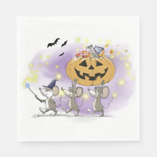 Mic, Mac & Moes Happy halloween Pappersservett