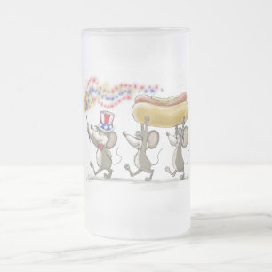 Mic, Mac & Moes Lycklig 4:e juli Frosted Mugg