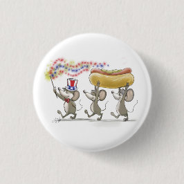 Mic, Mac & Moes Lycklig 4:e juli-knapp Knapp