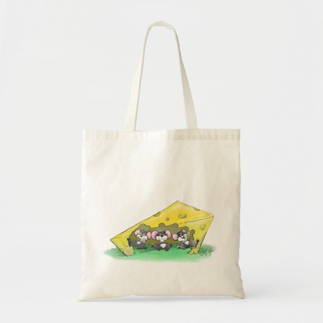 Mic, Mac och Moes upplevelse av Thanksgiving Art Tygkasse (Framsidan)