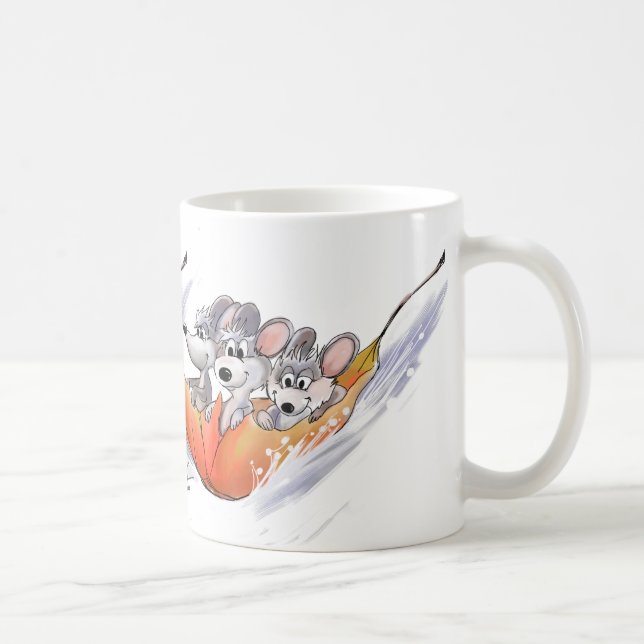 Mic, Mac och Moes vinter-Mugg Kaffemugg (Höger)