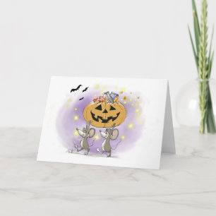 Mic & Mac's Happy halloween Pumpkin Treats Helgkort