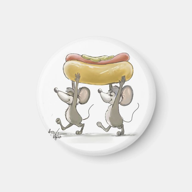 Mic & Mac's Picnic Magnet (Framsidan)