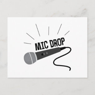Mic-släpp Vykort