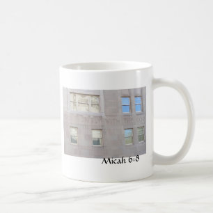 Micah 6:8 kaffemugg
