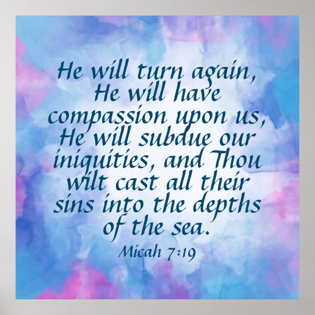 Micah 7:19 poster (Framsidan)