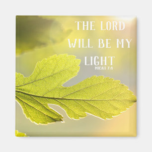 Micah 7:8 Sunny Löv Magnet