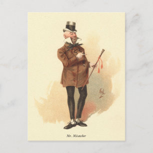 Micawber by Kyd - Dickens' David Copperfield Vykort