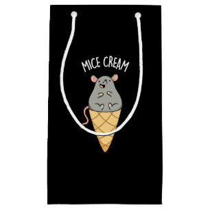 Mice Cream Funny Ice Cream Pun Mörk BG