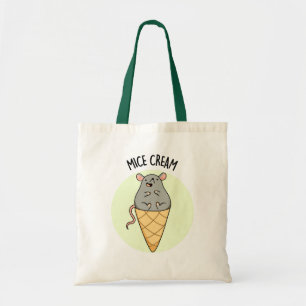 Mice Cream Funny Ice Cream Pun Tygkasse