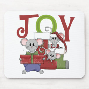 Mice JOY jul T-shirts och presenter Musmatta