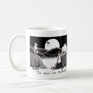 Mice Kärlek Halloween mugg