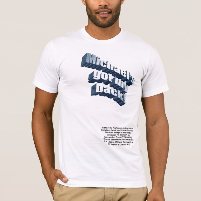 Michael ärkeängeln t-shirt (Framsida)