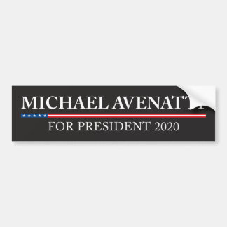Michael Avenatti för den presidentbildekalet 2020 Bildekal