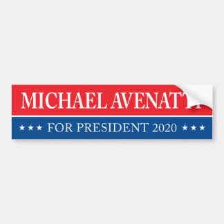 Michael Avenatti för presidenten 2020 Bildekal