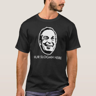 Michael Bloomberg T-tröjaslogan/anpassade T-shirt