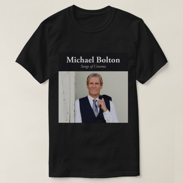 Michael Bolton sång of cinema Classic T-Shirt (Design framsida)