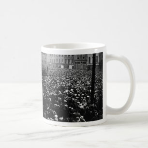 Michael Collins fri statlig demonstration 1922 Kaffemugg
