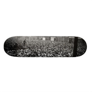Michael Collins fri statlig demonstration 1922 Old School Skateboard Bräda 18 Cm