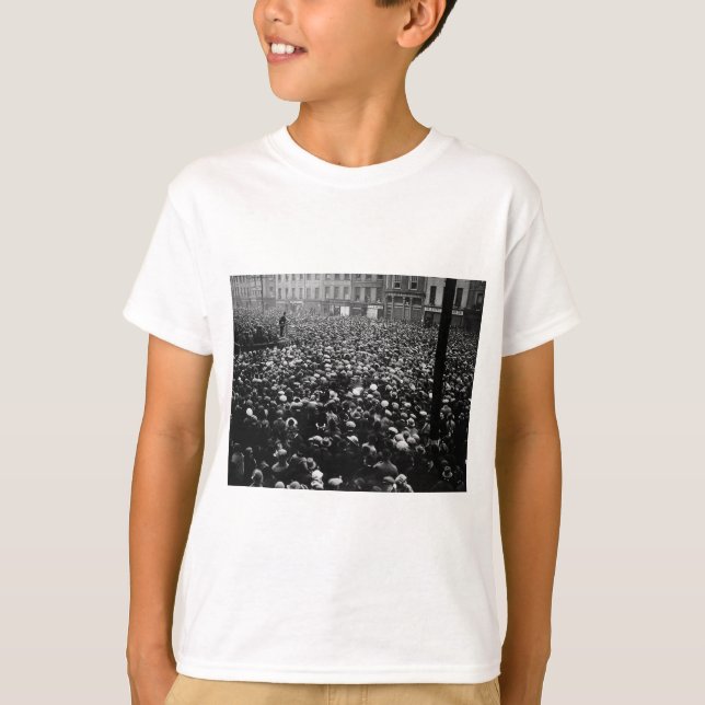 Michael Collins fri statlig demonstration 1922 Tee Shirt (Framsida)
