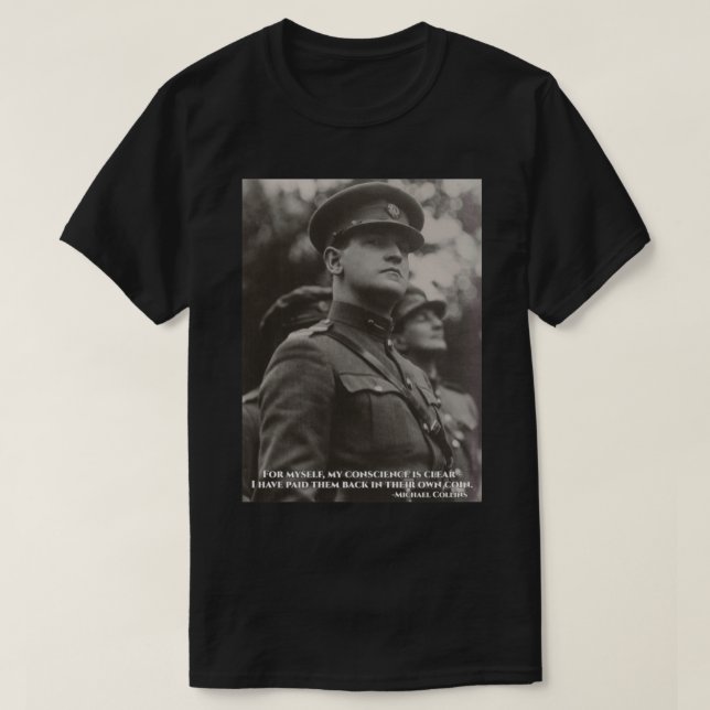 Michael Collins - jag har Betalat dem tillbaka i d T Shirt (Design framsida)