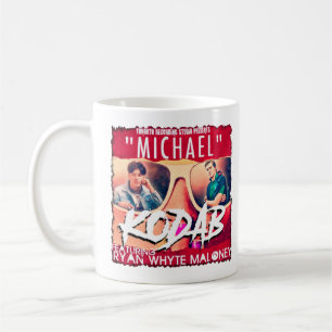 MICHAEL Dubbla Sided Mugg