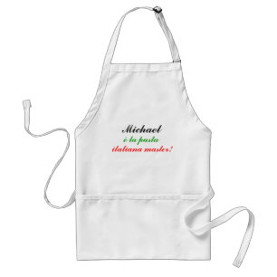 Michael èlapasta, ledar- italiana! förkläde