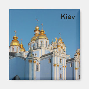 Michael gyllene kopior i katedralen i Kiev Magnet