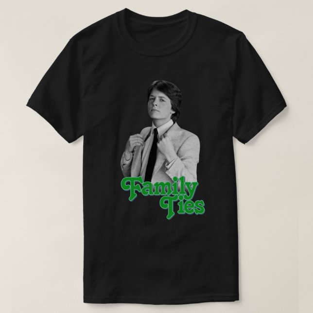 Michael J Fox - Family Ties Essential T-Shirt.png T Shirt (Design framsida)