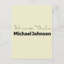 Michael Johnson Översatt till Hieroglyfer
