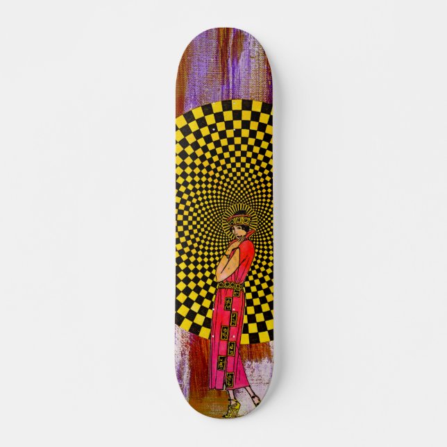 Michael Moffas avstånd Mini Skateboard Bräda 18,5 Cm (Framsida)