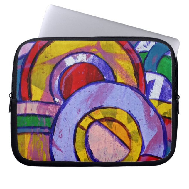 Michael Moffas sammansättning nr 19 Laptop Sleeve (Framsidan)