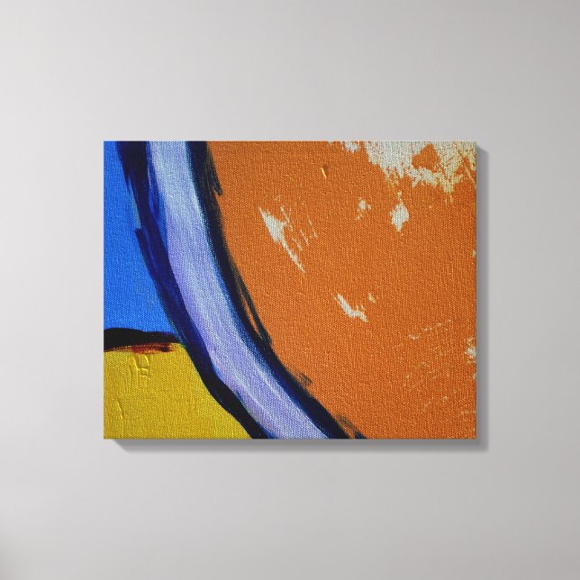 Michael Moffas sammansättning nr 1A Canvastryck (Framsida)