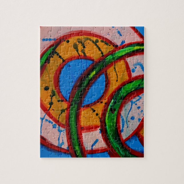 Michael Moffas sammansättning nr 20A Pussel (Vertikal)