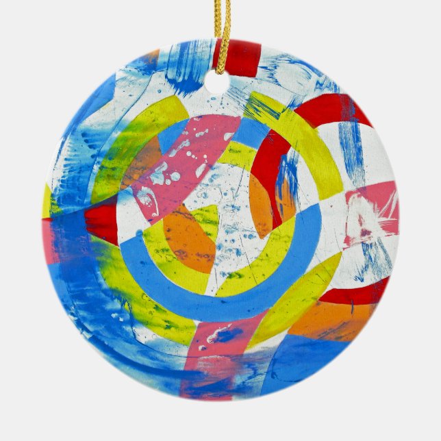 Michael Moffas sammansättning nr 2 Julgransprydnad Keramik (Framsidan)