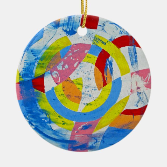 Michael Moffas sammansättning nr 2 Julgransprydnad Keramik (Framsidan)