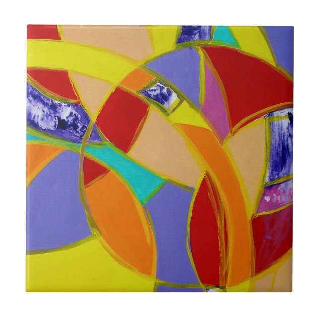 Michael Moffas sammansättning nr 5 Kakelplatta (Framsidan)