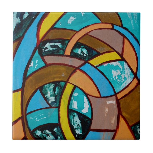 Michael Moffas sammansättning nr 8 Kakelplatta (Framsidan)