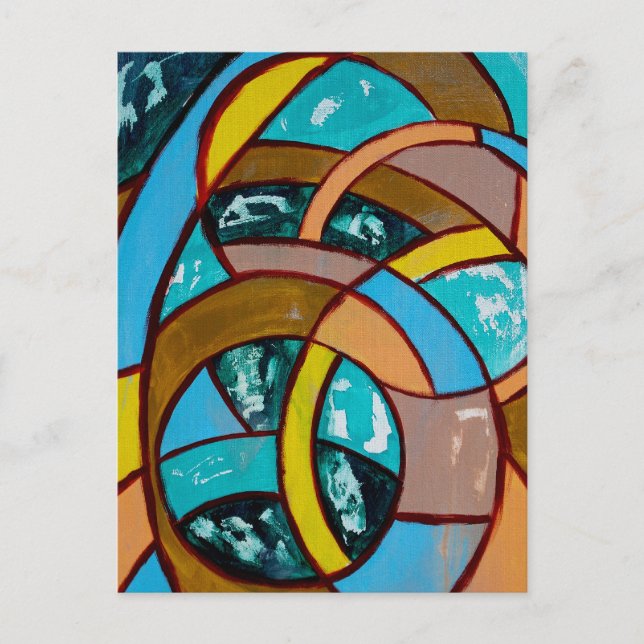 Michael Moffas sammansättning nr 8 Vykort (Framsida)