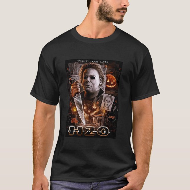 Michael myers halloween t shirt (Framsida)