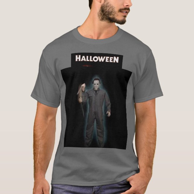 Michael myers halloween till för manar tröja (Framsida)
