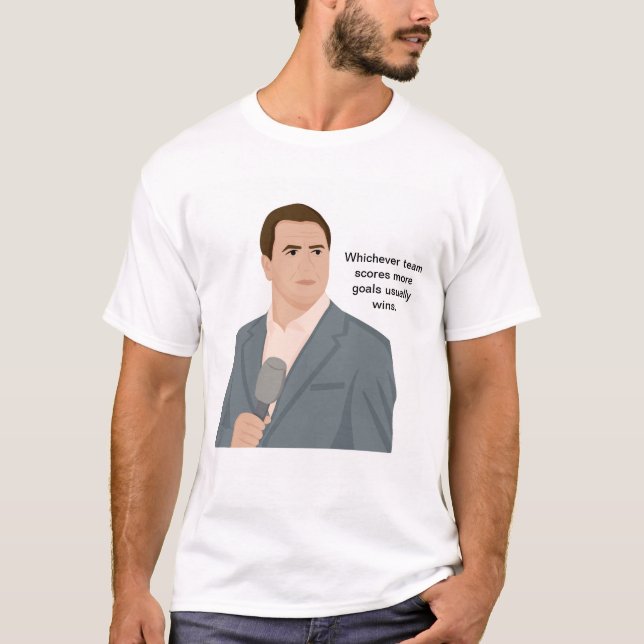 Michael Owen Mugg- Den som vinner spelet T Shirt (Framsida)