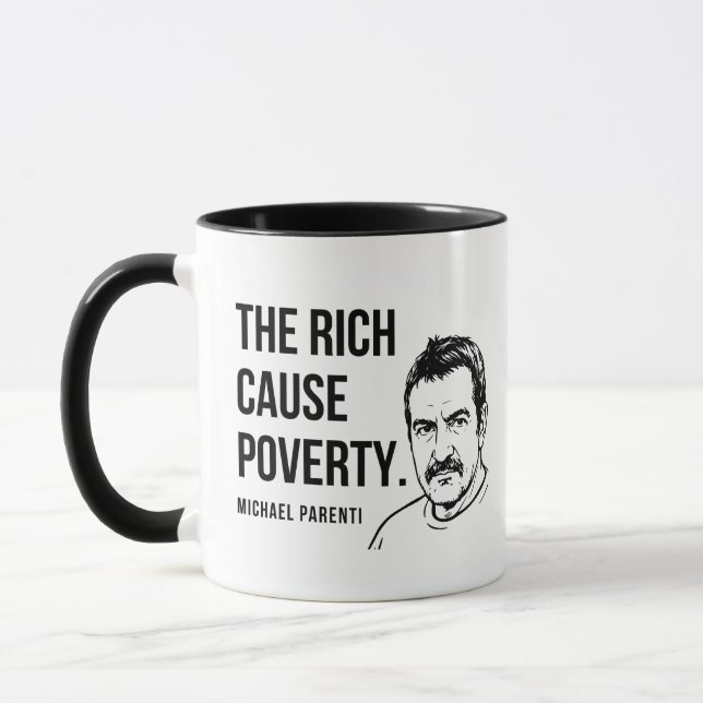 Michael Parenti-citat Mugg (Vänster)