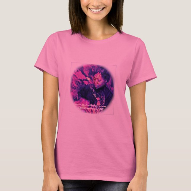 Michael Powers Tie-Dye T-Shirts (Framsida)