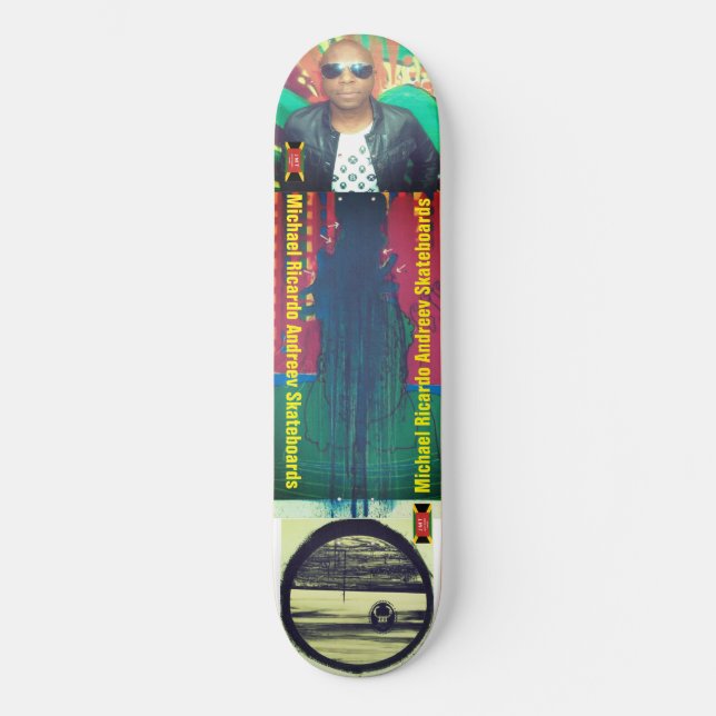 MICHAEL RICARDO 8 1/4" Skateboard Deck (Framsida)